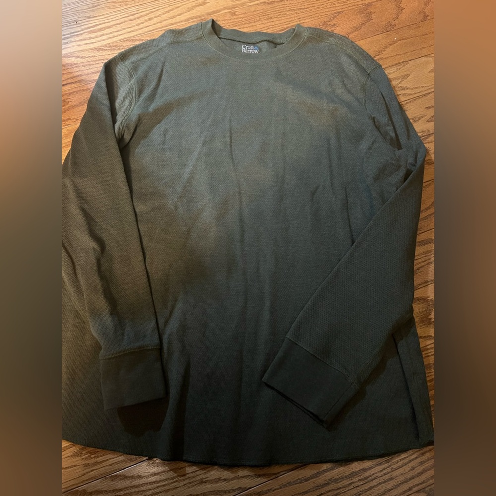 Croft and Barrow Men’s long sleeve shirt